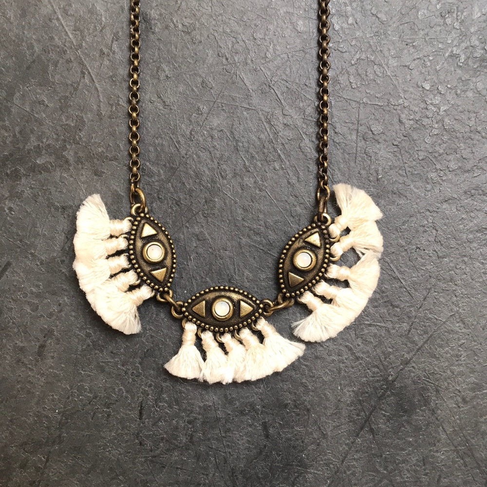 Evil eye necklace